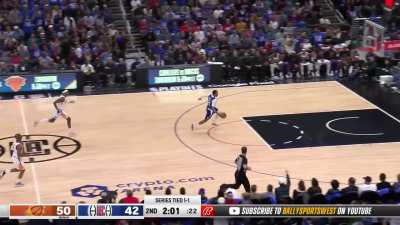 [Highlight] Russell Westbrook gets the steal on Kevin Durant and Norman Powell slams it down on the other end