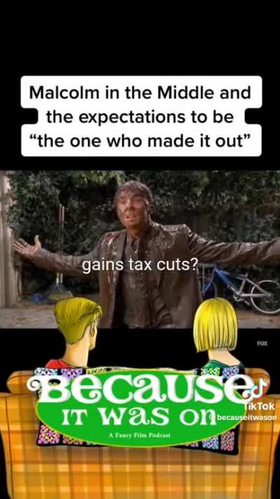 Malcolm in the Middle and the expectations to be "the one who it out" SPOILERS: Series Finale