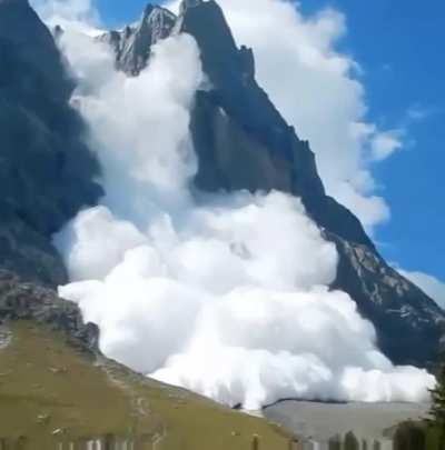 Avalanche in Switzerland