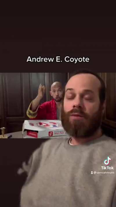 Andrew Tate is Wile E. Coyote
