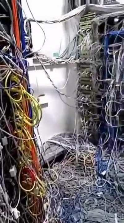 We won a bid for an IT contract and this is our job.