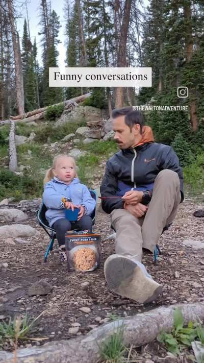Daddy-daughter camping trip Part 2