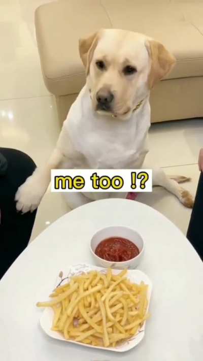 I want with ketchup