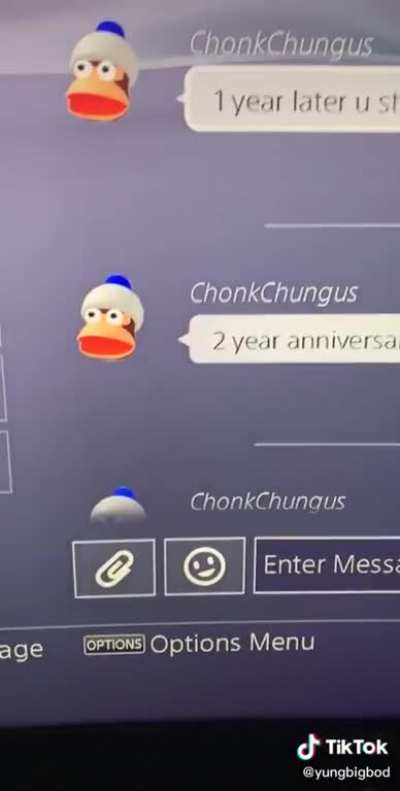 Shit talker committed to the long game.