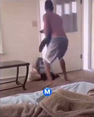 My husband is home...you gotta GO!