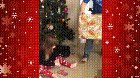 "Here's your big Christmas present!"