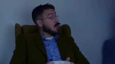 Watching adults scenes with your dad (Video done by Ryan George)