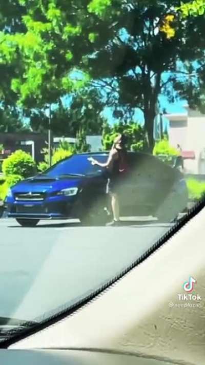 To give a guy a toy for his car