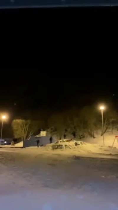 To light a firework