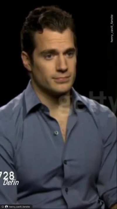 henry cavill being sexually harassed.