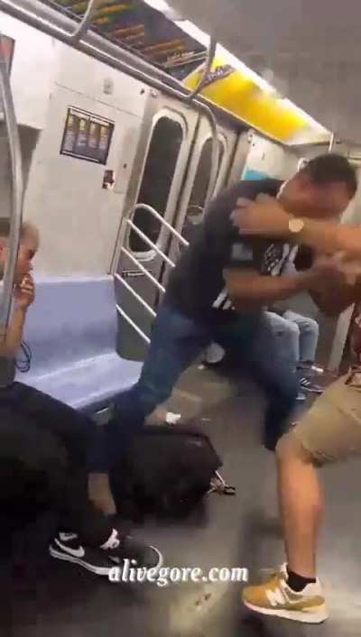 Fight in a Subway