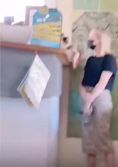 Always be wary of the welcoming kitty
