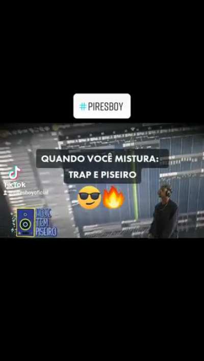 Behold, the "trap" and the "piseiro" meet ??