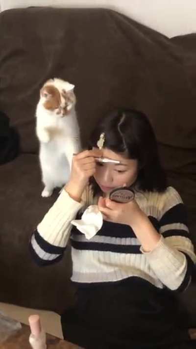 Stop doing makeup.