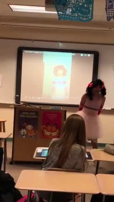I feel bad for the kids in this class