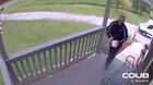 FedEx driver sets stars and stripes right during delivery