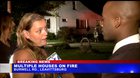 Who started the fire?