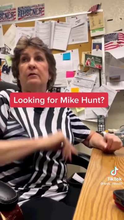 Who is Mike Hunt?