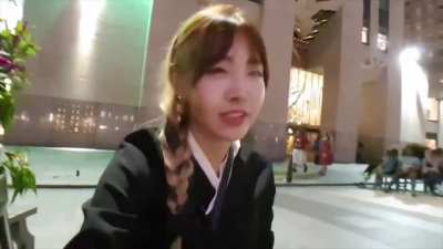 Twitch mod follows twitch streamer as she desperately tries to get rid of him.