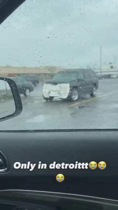 To hide the vehicle damage