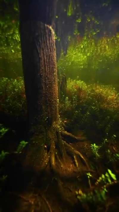 ?A surreal dive in the Everglades