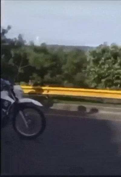 He was about to do some trick but was caught by officers