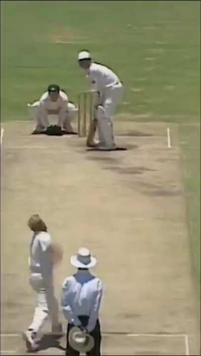 Spin King Shane Warne (RIP) weaving his magic!?