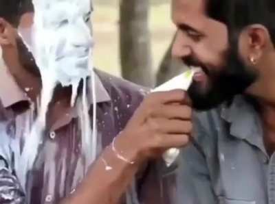 An eye for an eye makes the whole world blind (or just this guy)