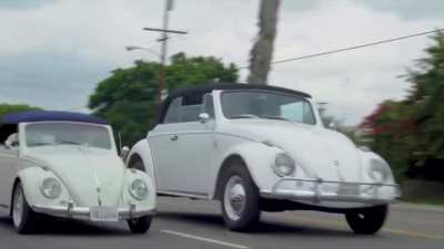 Father and son wanted a bigger Bug…so they built one 40% bigger than the original