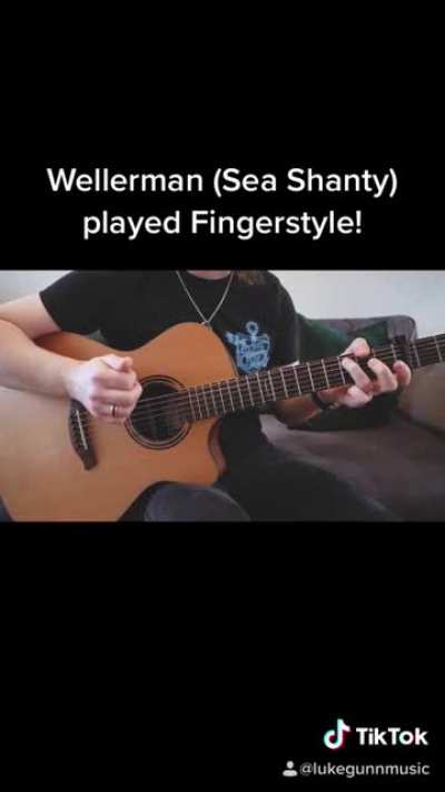 Wellerman (Sea Shanty), played solely on guitar! ?