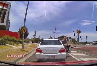 Crazy incident while driving