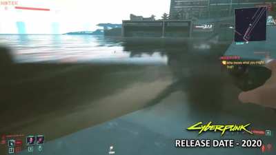 Cyberpunk 2077: Next Gen Water Physics