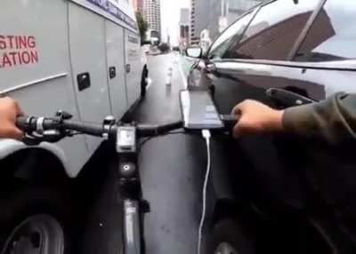 Don’t block the bike lane ??‍♂️