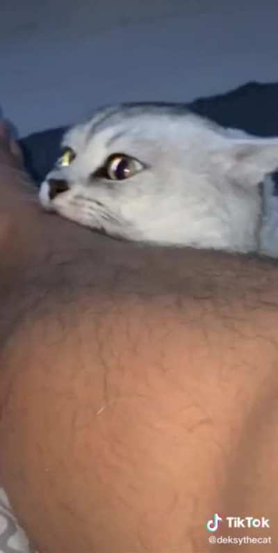 Dat look of regret