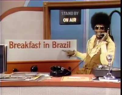Morgan Freeman as the DJ, in the children's TV series 'Electric Company', 1971