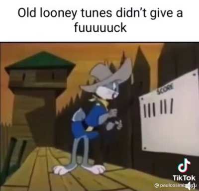 Looney Tunes tweaking bro ?