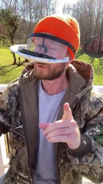 This gives a whole new meaning to bird watching.