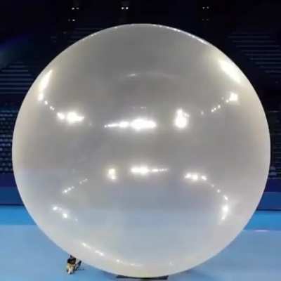 A 40ft Balloon in a slow-mo popping