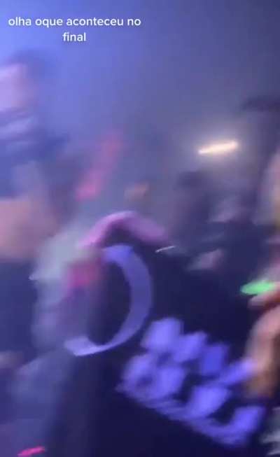 Giving her a show she will never forget
