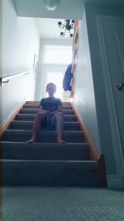 To roll over his toes