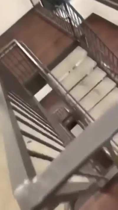 Stairs are not a slide.