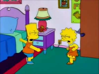 This Simpsons scene is the pinnacle of the "rule of three"