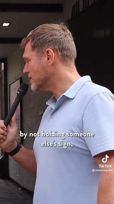 To help someone start a business