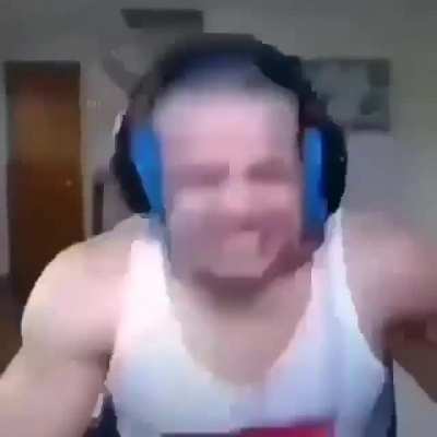He is so mad