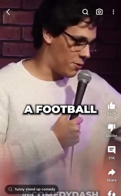To make her laugh