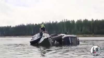 How to drown two cars