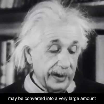 Einstein explaining theory of relativity and calling us average minds. Today is his Birthday.