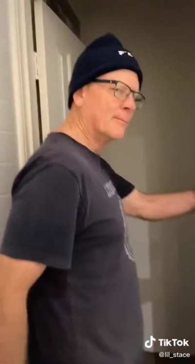 There’s a lot of dad energy emanating from his situation