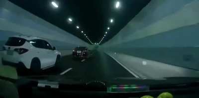 WCGR driving like a (beep). Surely nobody will challenge me because I'm cool.