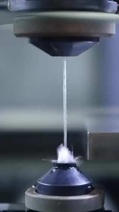 Cubes cut with air tight precision using a CNC cutting process called electrical discharge machining.